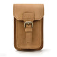 Retro Vintage Style Mini Motorcycle Leather Waist Bag - Buy Confidently with Smart Sales Australia