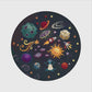 Round Colorful Carpet Rugs for Children Room Decor - Buy Confidently with Smart Sales Australia