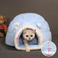 Round Cushion Calming Warm Bed for Pet Cats - Buy Confidently with Smart Sales Australia