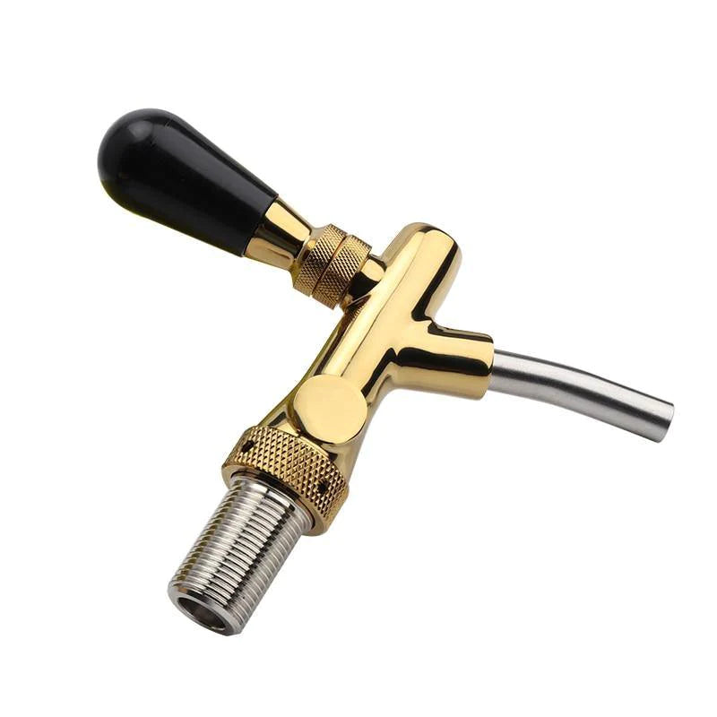 Single Chrome Plated Titanium Beer Tap Faucet - Buy Confidently with Smart Sales Australia