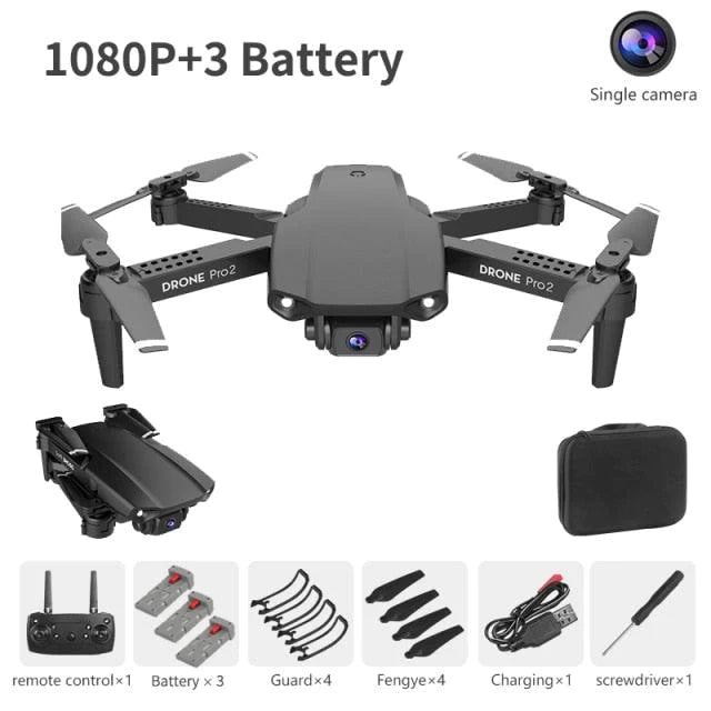 Smart Pocket-Sized Foldable RC Mini Drone for Aerial Photography - Buy Confidently with Smart Sales Australia