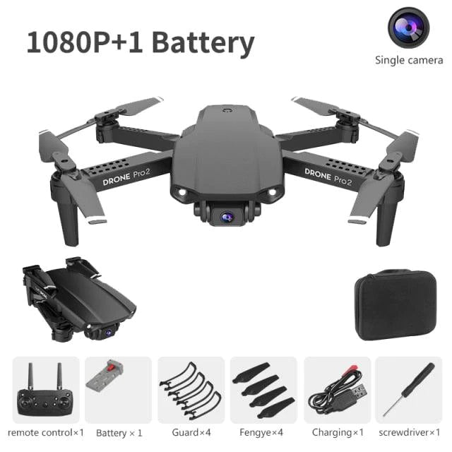 Smart Pocket-Sized Foldable RC Mini Drone for Aerial Photography - Buy Confidently with Smart Sales Australia