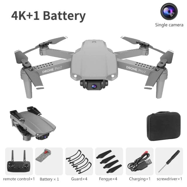 Smart Pocket-Sized Foldable RC Mini Drone for Aerial Photography - Buy Confidently with Smart Sales Australia