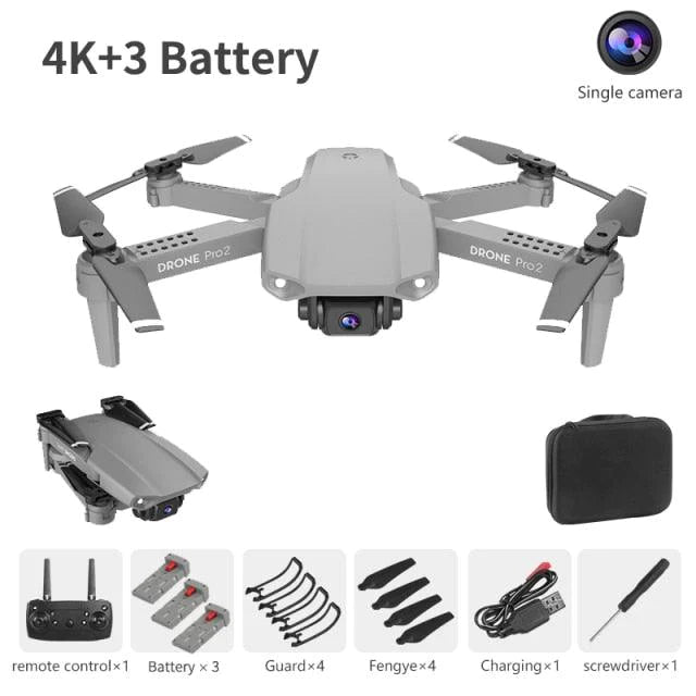 Smart Pocket-Sized Foldable RC Mini Drone for Aerial Photography - Buy Confidently with Smart Sales Australia