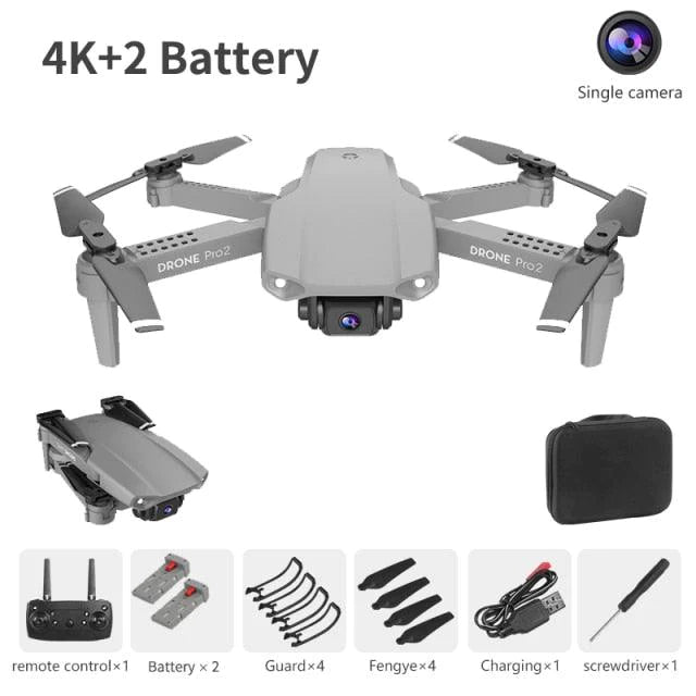 Smart Pocket-Sized Foldable RC Mini Drone for Aerial Photography - Buy Confidently with Smart Sales Australia