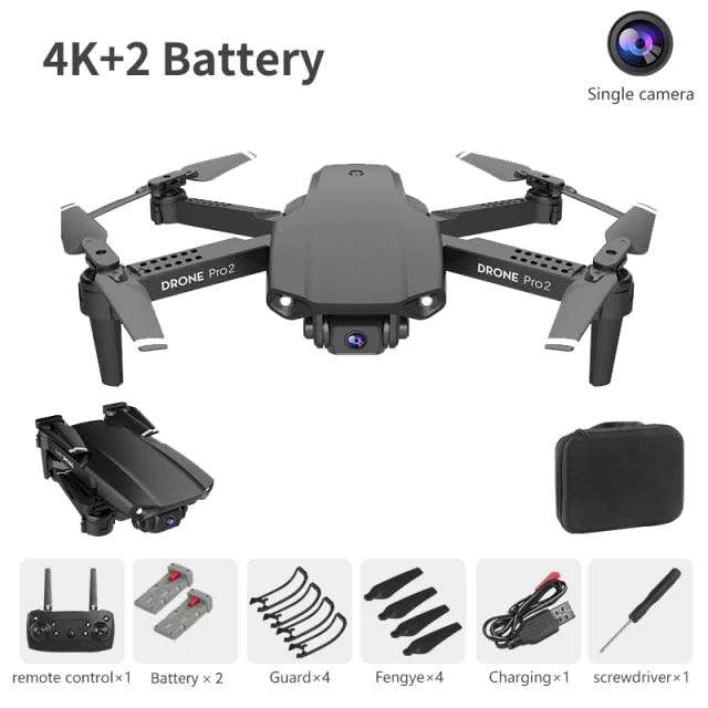 Smart Pocket-Sized Foldable RC Mini Drone for Aerial Photography - Buy Confidently with Smart Sales Australia