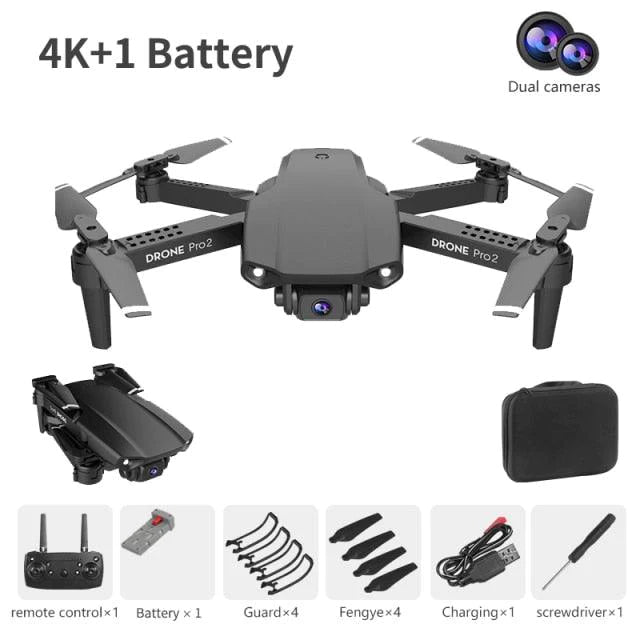 Smart Pocket-Sized Foldable RC Mini Drone for Aerial Photography - Buy Confidently with Smart Sales Australia