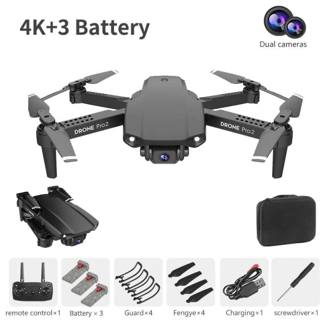 Smart Pocket-Sized Foldable RC Mini Drone for Aerial Photography - Buy Confidently with Smart Sales Australia