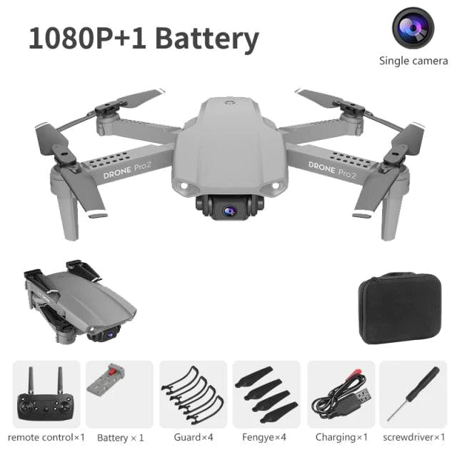 Smart Pocket-Sized Foldable RC Mini Drone for Aerial Photography - Buy Confidently with Smart Sales Australia
