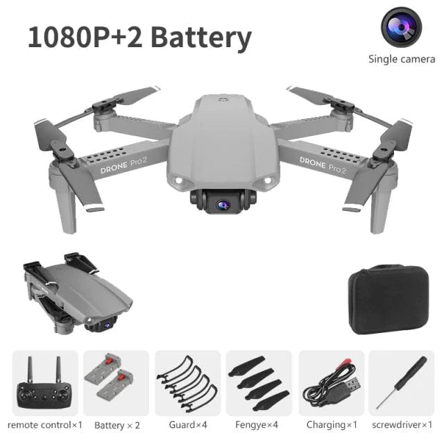 Smart Pocket-Sized Foldable RC Mini Drone for Aerial Photography - Buy Confidently with Smart Sales Australia