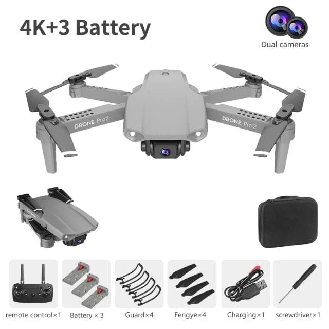 Smart Pocket-Sized Foldable RC Mini Drone for Aerial Photography - Buy Confidently with Smart Sales Australia