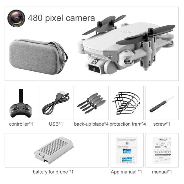 Smart Portable 4K HD FlyCam Mini Drone with Storage Bag for Aerial Photography - Buy Confidently with Smart Sales Australia