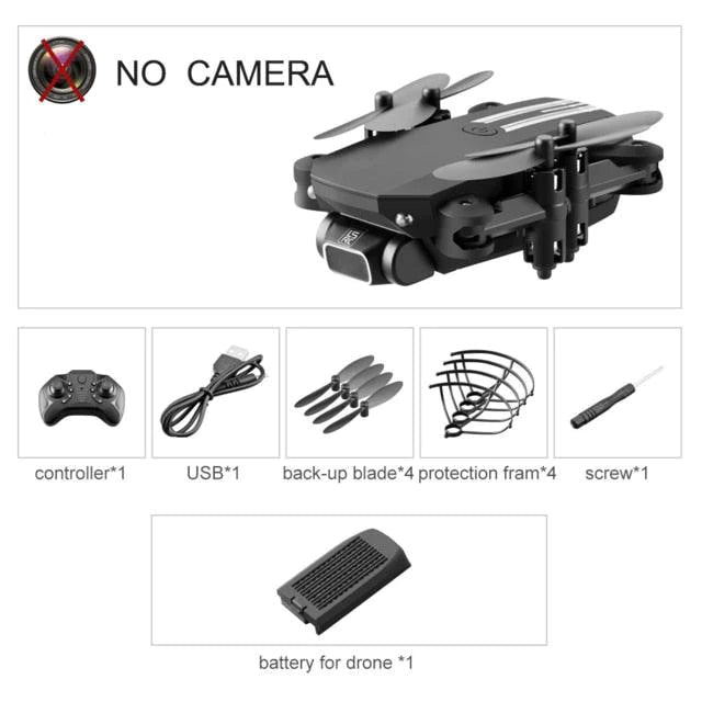 Smart Portable 4K HD FlyCam Mini Drone with Storage Bag for Aerial Photography - Buy Confidently with Smart Sales Australia