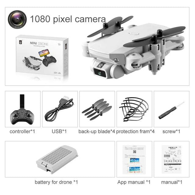 Smart Portable 4K HD FlyCam Mini Drone with Storage Bag for Aerial Photography - Buy Confidently with Smart Sales Australia