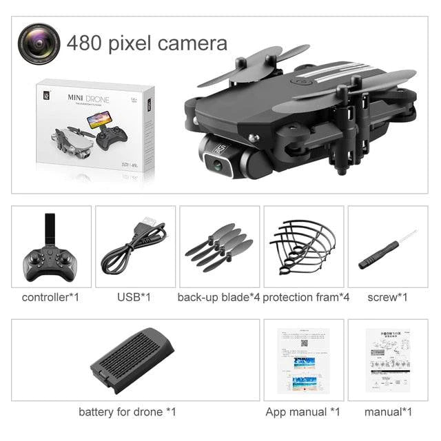Smart Portable 4K HD FlyCam Mini Drone with Storage Bag for Aerial Photography - Buy Confidently with Smart Sales Australia
