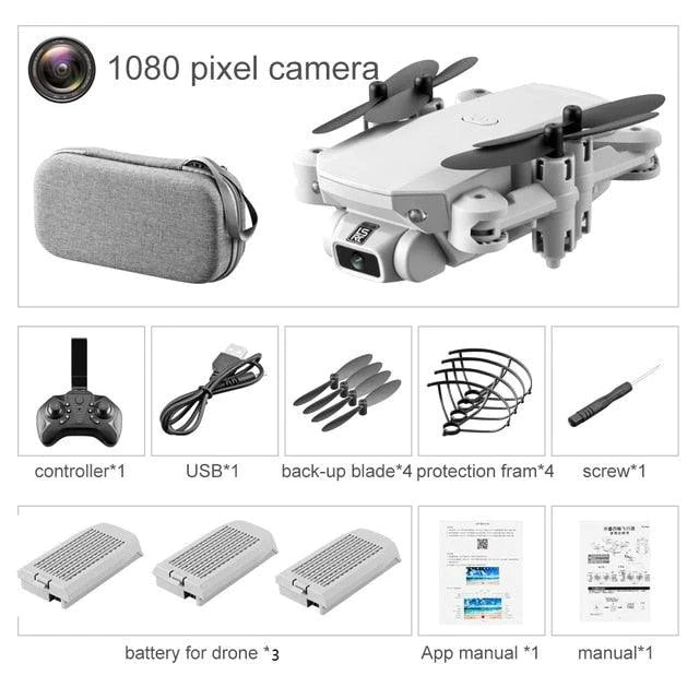 Smart Portable 4K HD FlyCam Mini Drone with Storage Bag for Aerial Photography - Buy Confidently with Smart Sales Australia