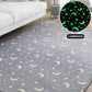 Soft and Fluffy Luminous Glow In The Dark Plush Carpet for Home Decor - Buy Confidently with Smart Sales Australia