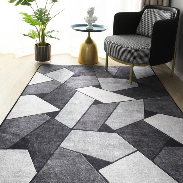 Soft Geometric Design Floormats for Home Decor - Buy Confidently with Smart Sales Australia