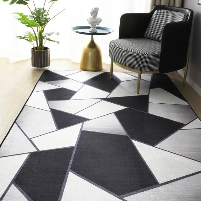 Soft Geometric Design Floormats for Home Decor - Buy Confidently with Smart Sales Australia