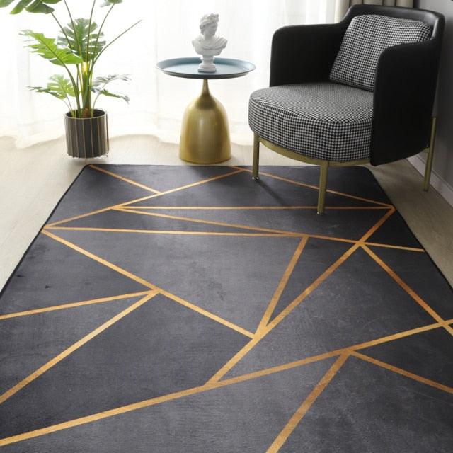 Soft Geometric Design Floormats for Home Decor - Buy Confidently with Smart Sales Australia