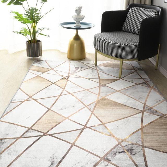 Soft Geometric Design Floormats for Home Decor - Buy Confidently with Smart Sales Australia