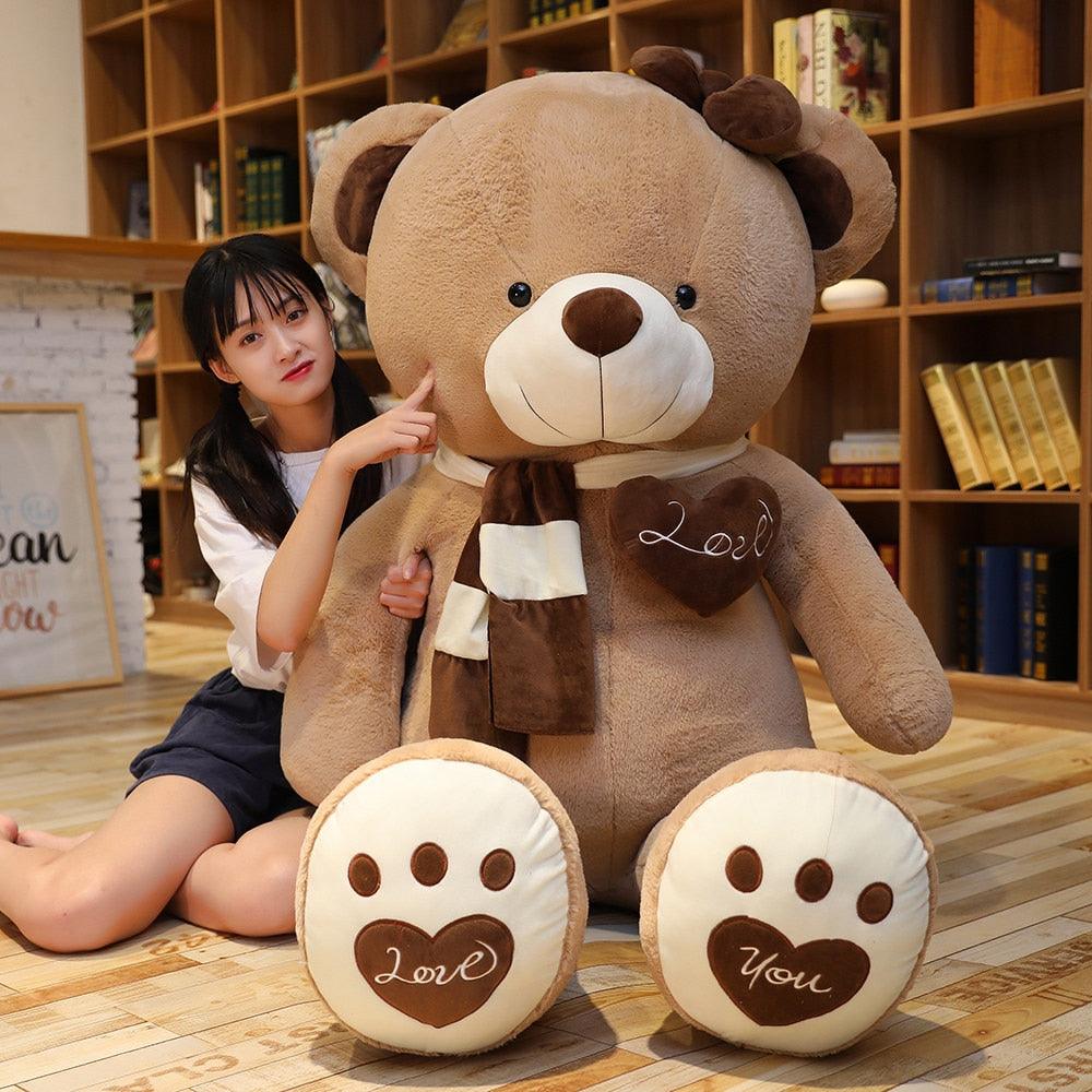 Soft Giant Stuffed Teddy Bear Kid’s Toy for Holidays or Birthday Gifts 80cm to 160cm - Buy Confidently with Smart Sales Australia