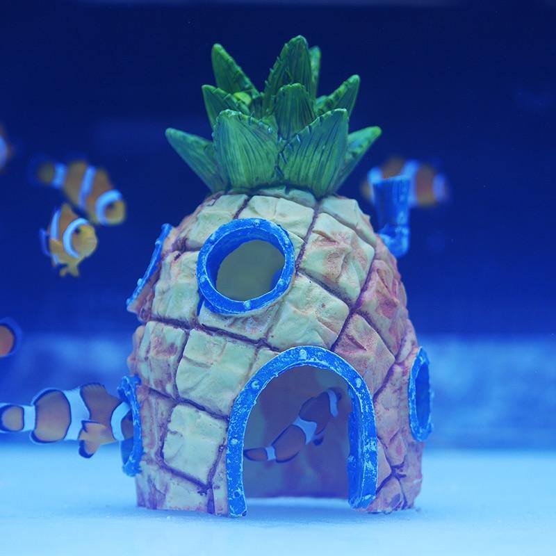 Spongebob Fish Tank Decoration 3 pcs Set - Buy Confidently with Smart Sales Australia