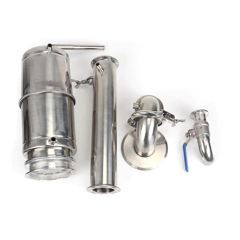 Stainless Steel Eco-Friendly Alcohol Distiller for Home Wine Distillation - Buy Confidently with Smart Sales Australia