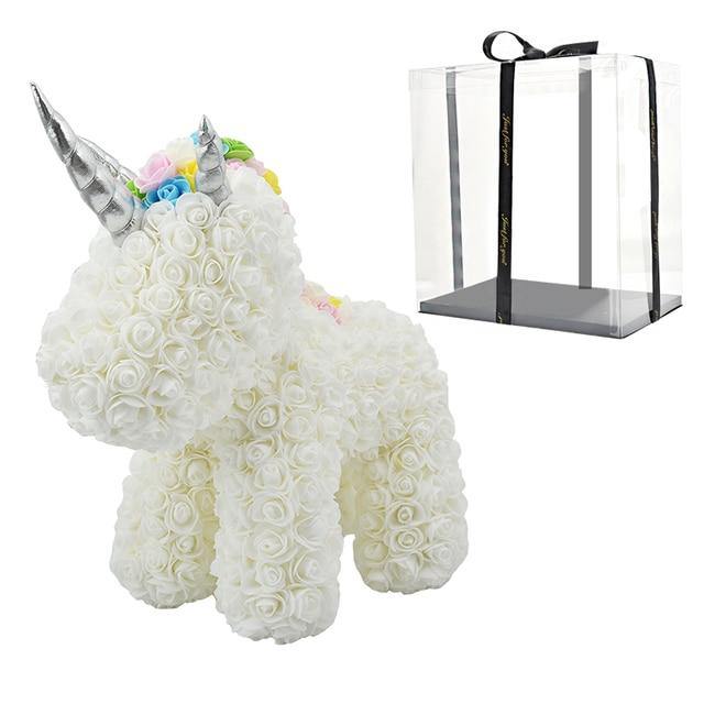 Stunning LED Unicorn Soap Foam Artificial Flower Gift For Special Occasions - Buy Confidently with Smart Sales Australia