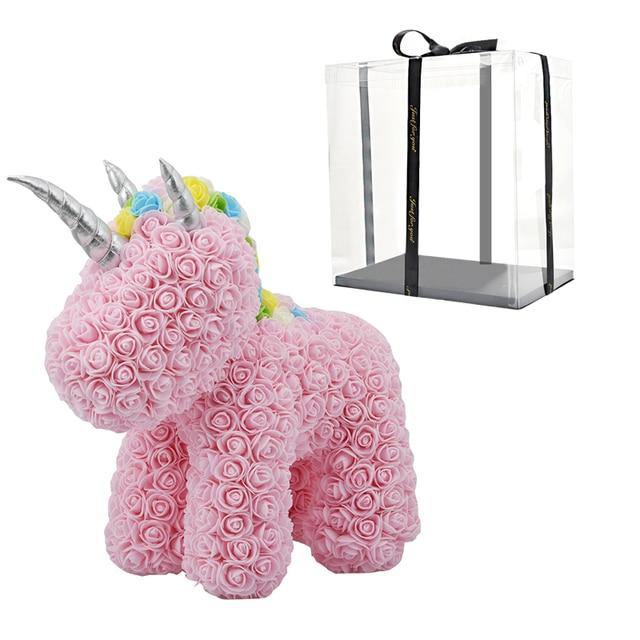 Stunning LED Unicorn Soap Foam Artificial Flower Gift For Special Occasions - Buy Confidently with Smart Sales Australia