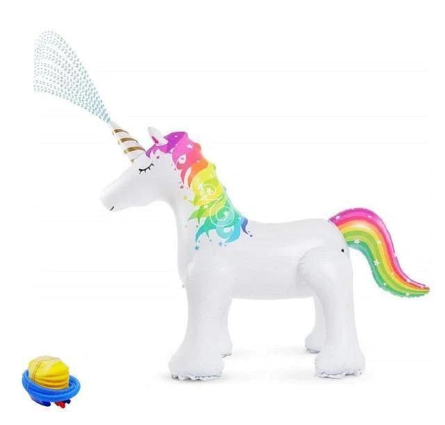 Summer Home PVC Animal Sprinkle Water Park Inflatable Elephant, Unicorn Spray Water Toys - Buy Confidently with Smart Sales Australia