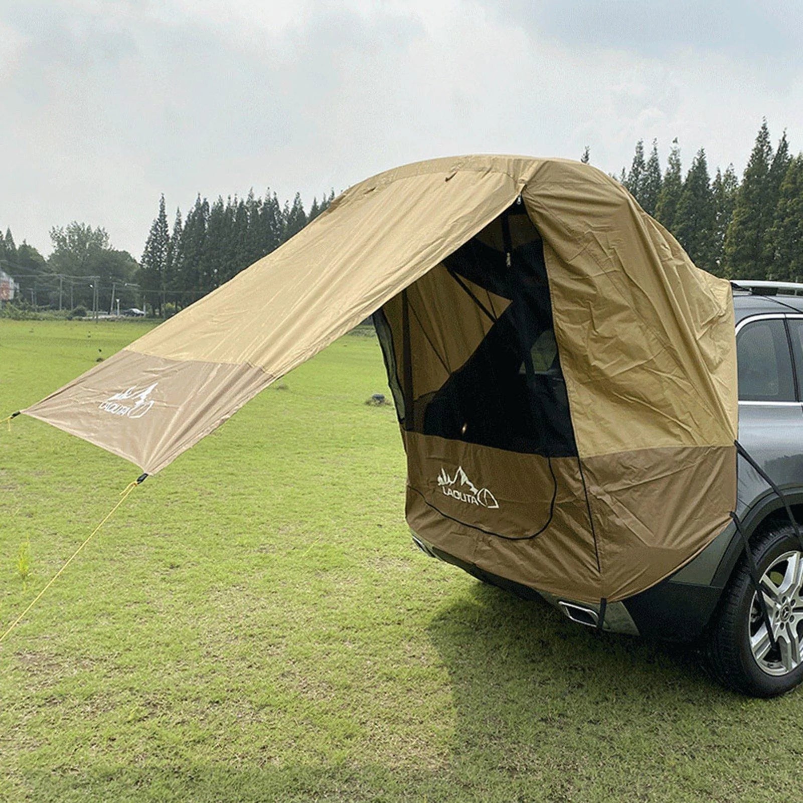 Sun Shade/Rainproof Car Trunk Tent For Outdoors - Buy Confidently with Smart Sales Australia