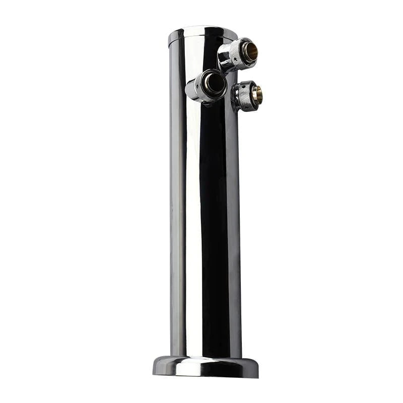 Three-Way Adjustable Polished Beer Tap Faucet - Buy Confidently with Smart Sales Australia
