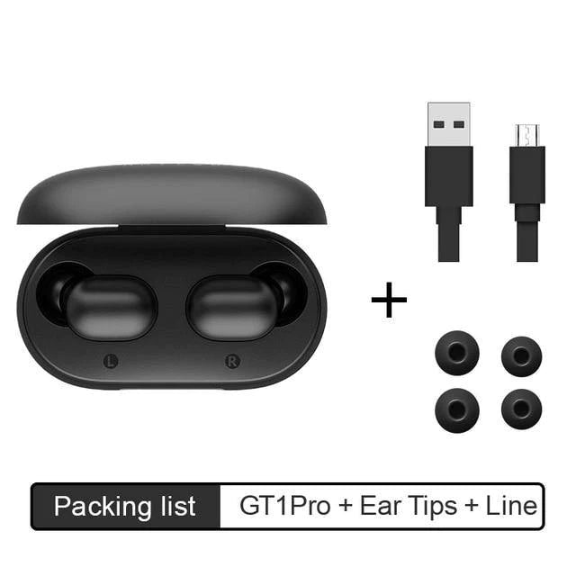 Touch Control Haylou GT1 Wireless In-Ear Earphones ,IPX5 Waterproof Rating and Dual Mic Noise Isolation and Portable Charger Carry Case - Buy Confidently with Smart Sales Australia