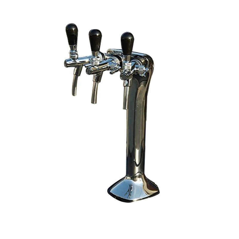 Triple Chrome Plated Brass Beer Tap Faucet - Buy Confidently with Smart Sales Australia