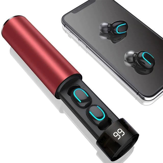 TWS 3D Sporty Wireless Mini Bluetooth 5.0 Earphones with Mic - Buy Confidently with Smart Sales Australia