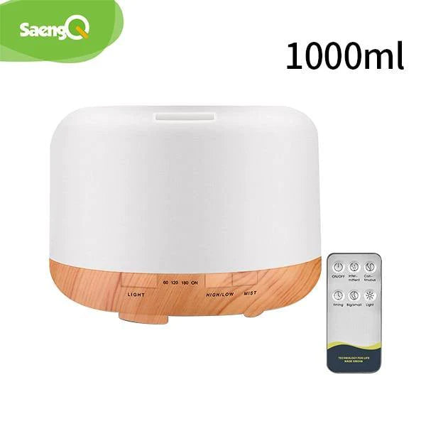 Ultrasonic Cool Mist Maker Fogger Essential Oil Diffuser with LED Lighting - Buy Confidently with Smart Sales Australia