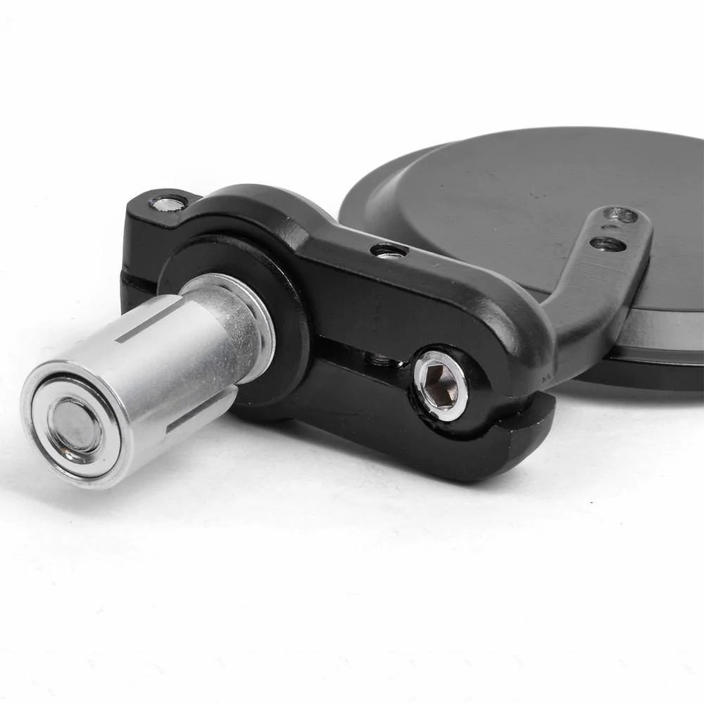 Universal Motorcycle Motorbike 3" Round 7/8" Handle Bar Mirrors Cafe Racer Bobber For Harley Honda Suzuki - Buy Confidently with Smart Sales Australia