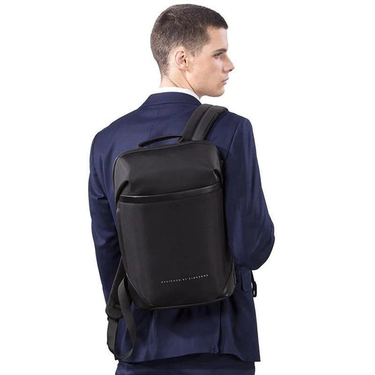 Urban Elite Ultra-thin High-Quality Water-Repellent Slim Backpack for Men - Buy Confidently with Smart Sales Australia