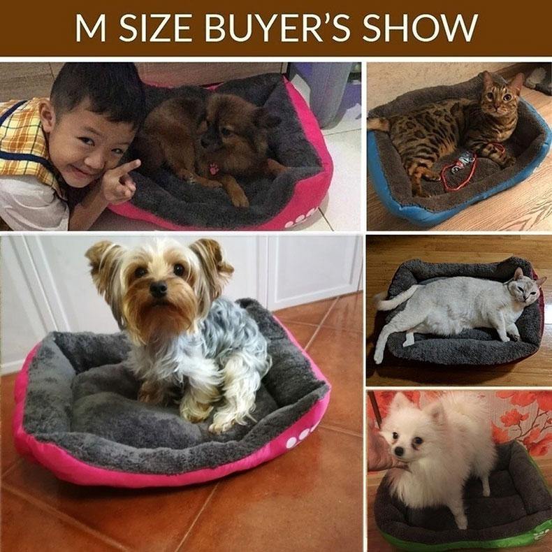 Warming Soft and Cozy Dog/Cat Bed in 8 Colors - Buy Confidently with Smart Sales Australia