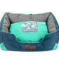 Water-Resistant Printed Cartoon Bed for Big Dogs - Buy Confidently with Smart Sales Australia