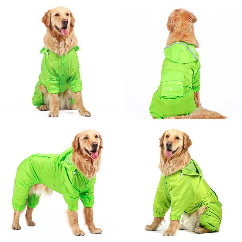 Waterproof Jumpsuit Raincoat for Dogs - Buy Confidently with Smart Sales Australia