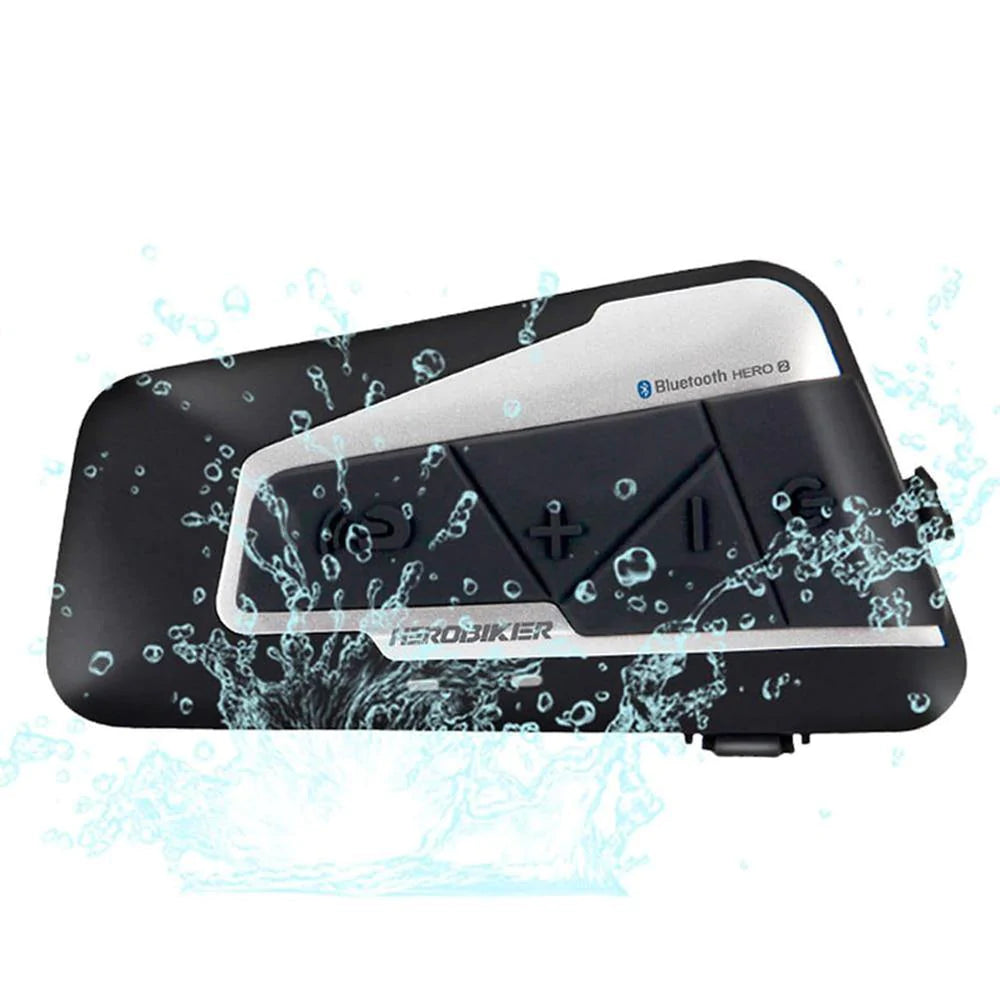Waterproof Moto Helmet Interphone Speaker with Wireless Bluetooth - Buy Confidently with Smart Sales Australia