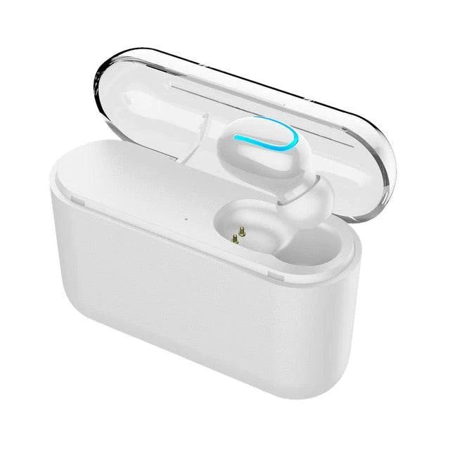 Wireless & Waterproof Bluetooth 5.0 In Ear Headphones & Powerbank w/ Single & Dual Earphones | For Sport, Headset, Handsfree Stereo Ear Buds for All Smartphones - Buy Confidently with Smart Sales Australia