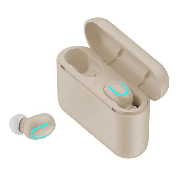 Wireless & Waterproof Bluetooth 5.0 In Ear Headphones & Powerbank w/ Single & Dual Earphones | For Sport, Headset, Handsfree Stereo Ear Buds for All Smartphones - Buy Confidently with Smart Sales Australia