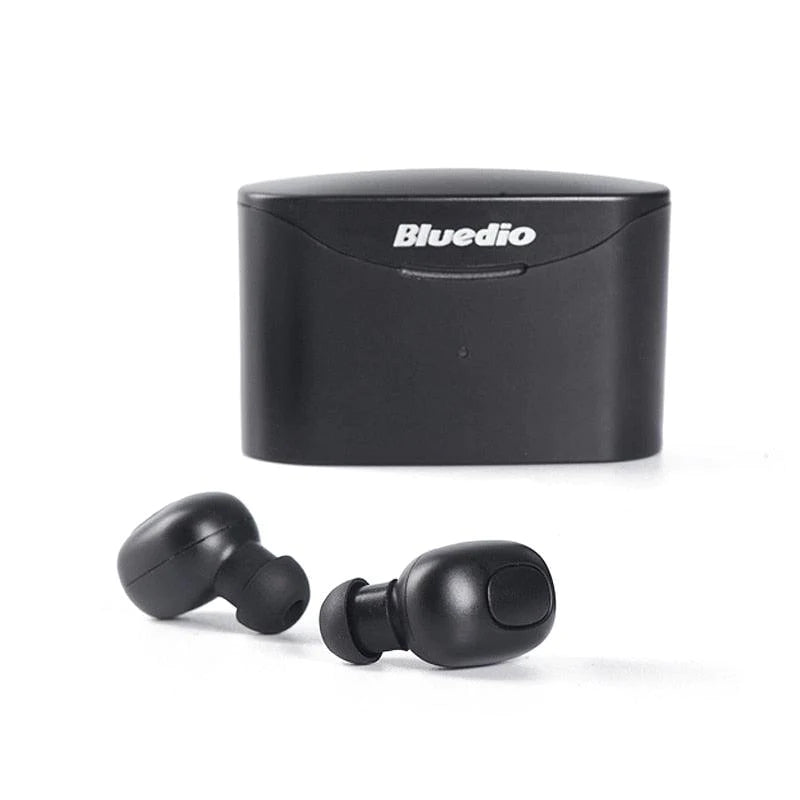 Wireless Bluedio T-Elf Bluetooth 5.0 Earphones Headphones Earbuds Powerbank for Apple iPhone Samsung Android TWS Sports Headset Wireless Earphone with Charging Box - Buy Confidently with Smart Sales Australia