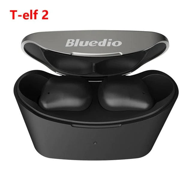 Wireless Bluedio T-Elf Bluetooth 5.0 Earphones Headphones Earbuds Powerbank for Apple iPhone Samsung Android TWS Sports Headset Wireless Earphone with Charging Box - Buy Confidently with Smart Sales Australia