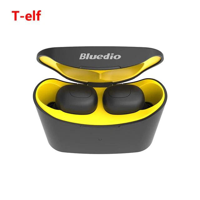 Wireless Bluedio T-Elf Bluetooth 5.0 Earphones Headphones Earbuds Powerbank for Apple iPhone Samsung Android TWS Sports Headset Wireless Earphone with Charging Box - Buy Confidently with Smart Sales Australia