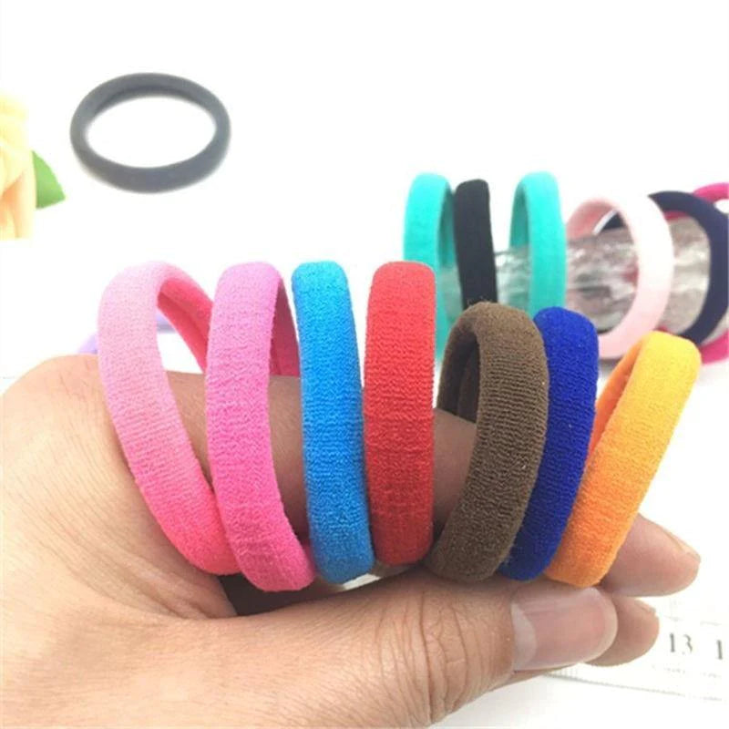 Womens Multipack Soft Cotton Hair Ties - Buy Confidently with Smart Sales Australia