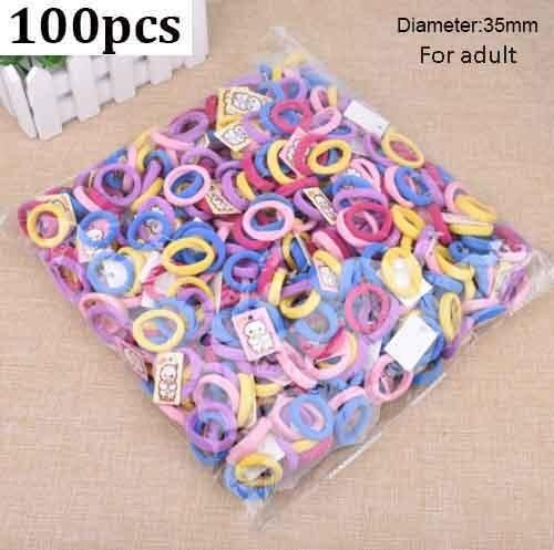 Womens Multipack Soft Cotton Hair Ties - Buy Confidently with Smart Sales Australia